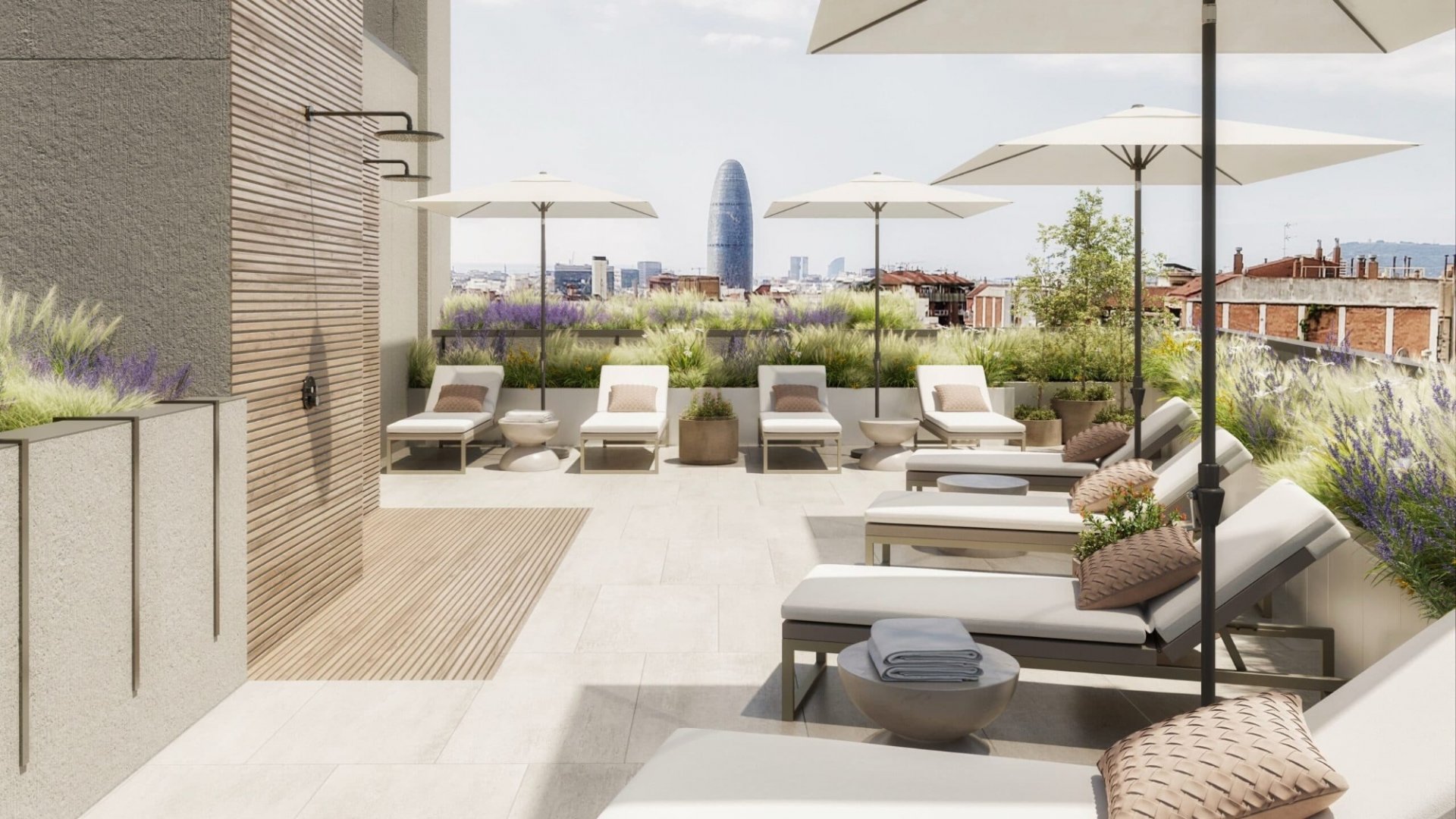 Dzīvoklis Barcelona, Spānijā 1 istaba, 61 m2 Nr. 122654