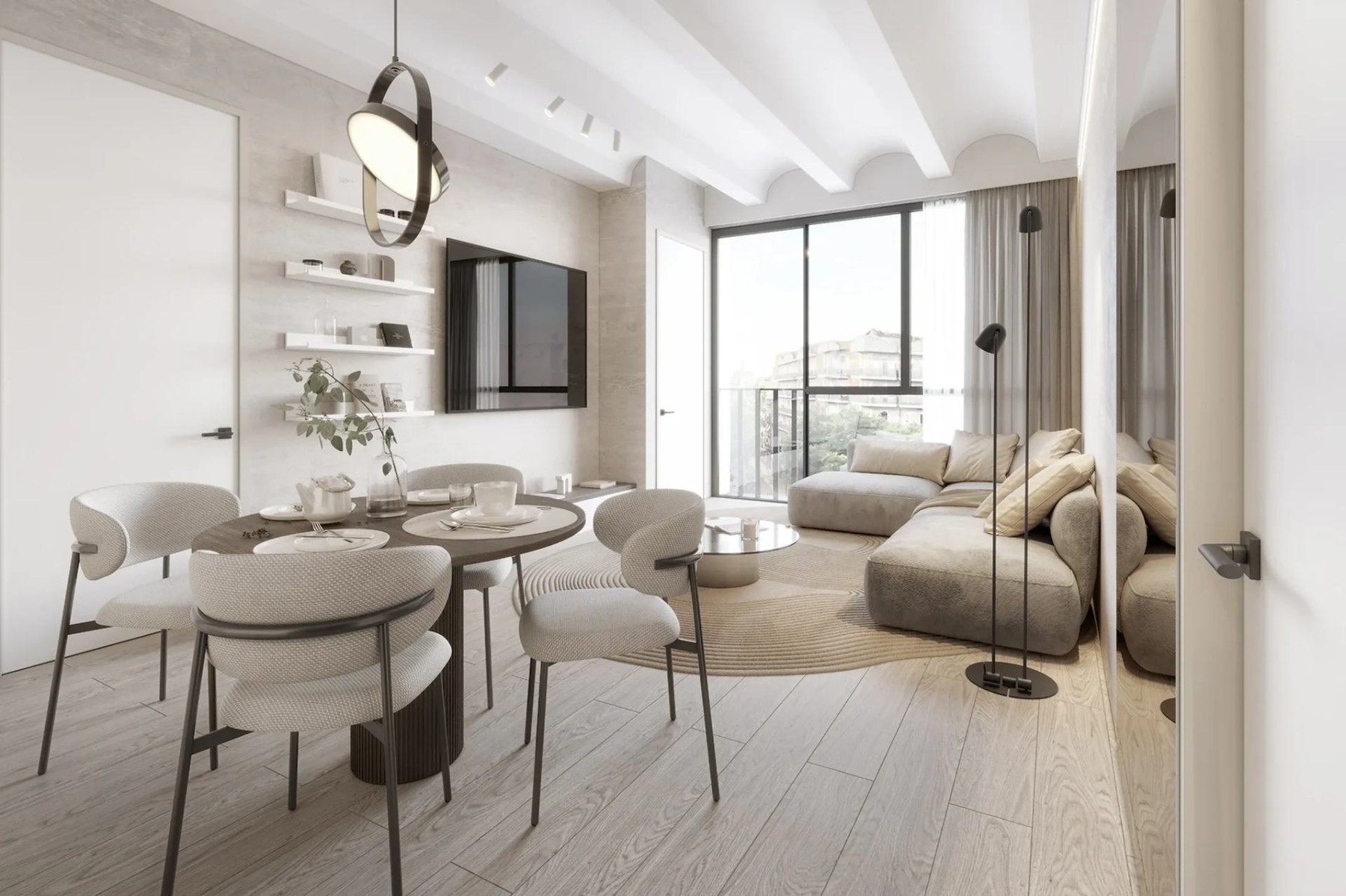 Dzīvoklis Barcelona, Spānijā 1 istaba, 61 m2 Nr. 122654