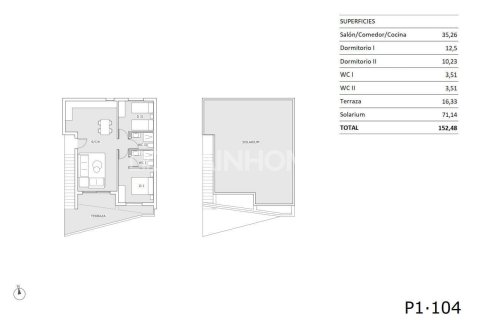 Dzīvoklis pārdošanā San Miguel de Salinas, Alicante, Spānijā 3 istabas, 85 m2 Nr. 121444 - attēls 15