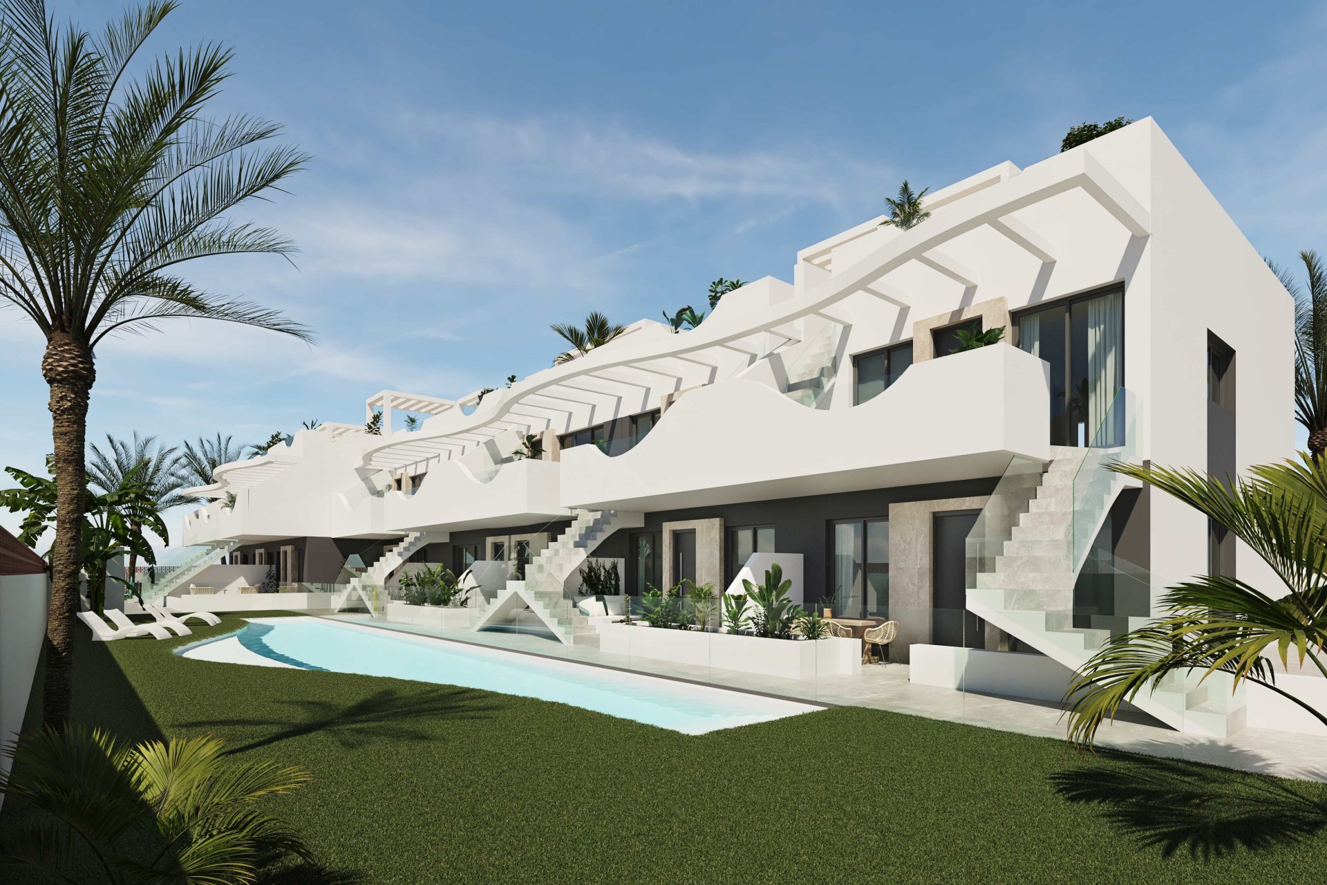 Bungalow in Pilar de la Horadada, Alicante, Spain 3 bedrooms, 67 sq.m. No. 132191