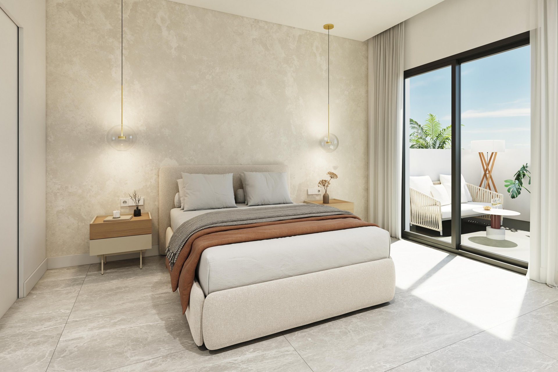 Bungalow in Pilar de la Horadada, Alicante, Spain 3 bedrooms, 67 sq.m. No. 132191