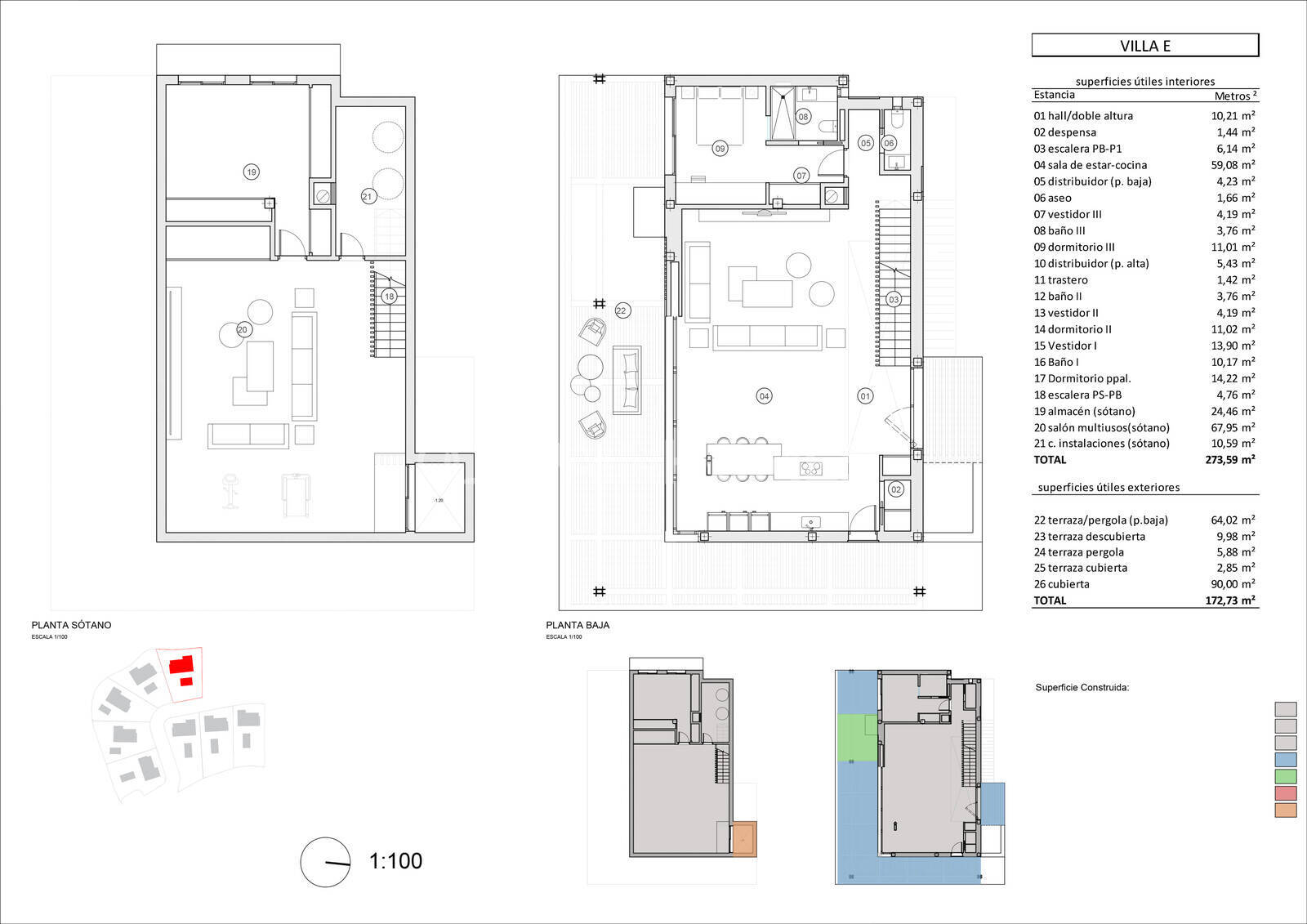 Tontti Estepona, Malaga, Espanja 801 m2 No. 121095