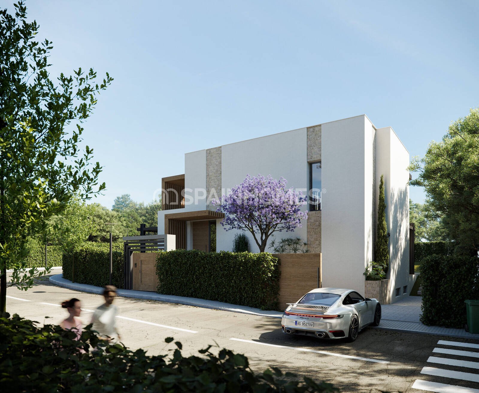 Tontti Estepona, Malaga, Espanja 801 m2 No. 121095