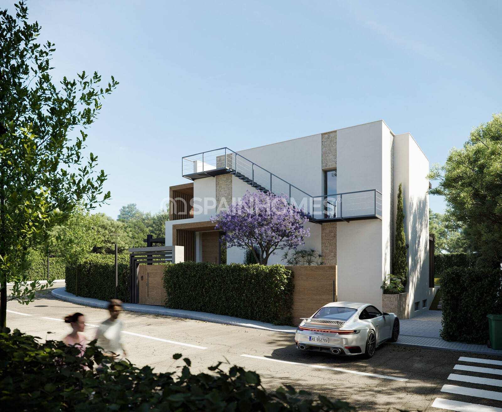 Tontti Estepona, Malaga, Espanja 801 m2 No. 121095
