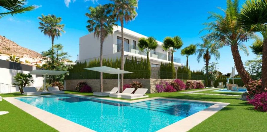 Townhouse Finestrat, Alicante, Spain 3 bedrooms, 109 sq.m. No. 124798