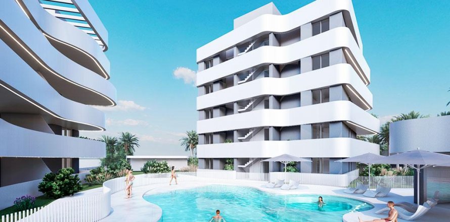 Квартира Гуардамар-дель-Сегура, Аликанте, Испания 2 спальни, 78м2 №124797