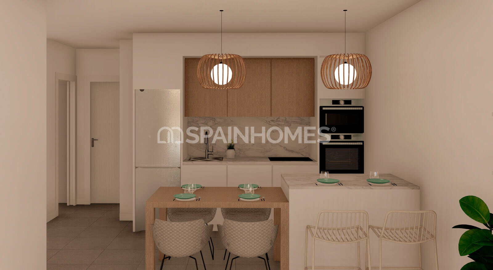 Huoneisto Torre-Pacheco, Murcia, Espanja 3 makuuhuonetta, 80 m2 No. 121134