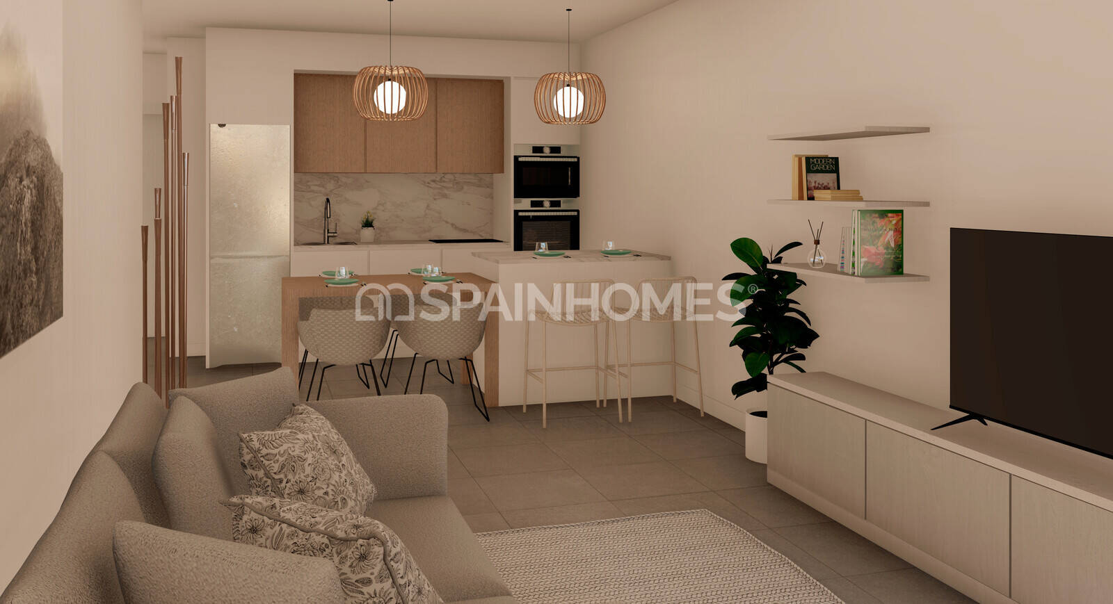 Huoneisto Torre-Pacheco, Murcia, Espanja 3 makuuhuonetta, 80 m2 No. 121134