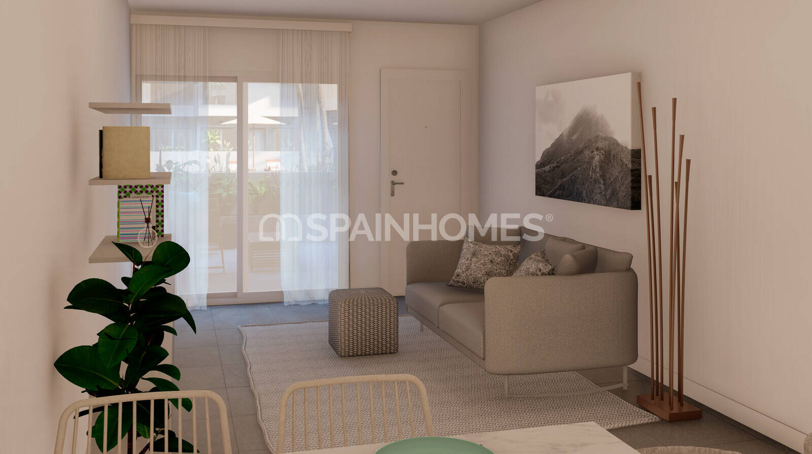Huoneisto Torre-Pacheco, Murcia, Espanja 3 makuuhuonetta, 80 m2 No. 121134