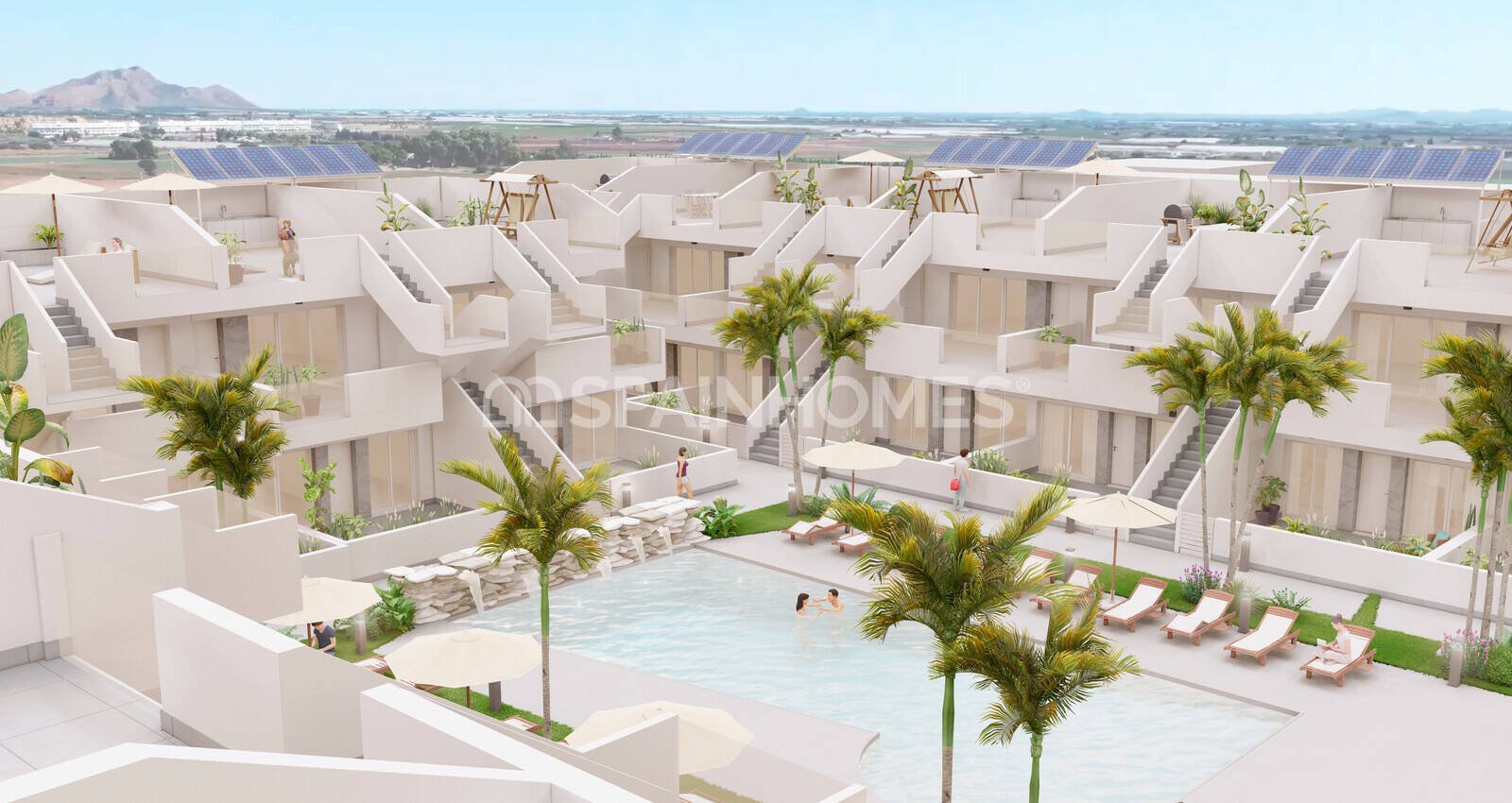 Huoneisto Torre-Pacheco, Murcia, Espanja 3 makuuhuonetta, 80 m2 No. 121134