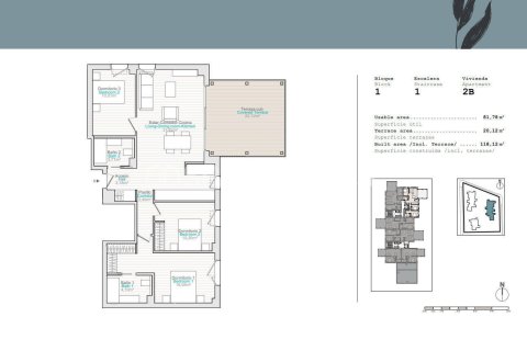 Apartment for sale in Denia, Alicante, Spain 3 bedrooms, 81 sq.m. No. 121129 - photo 28