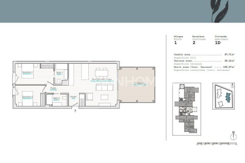 Apartment for sale in Denia, Alicante, Spain 3 bedrooms, 90 sq.m. No. 121130 - photo 25