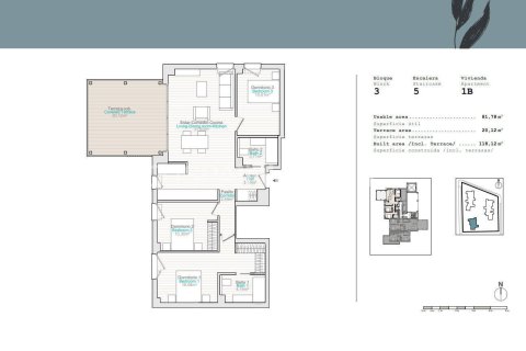 Apartment for sale in Denia, Alicante, Spain 3 bedrooms, 90 sq.m. No. 121130 - photo 14