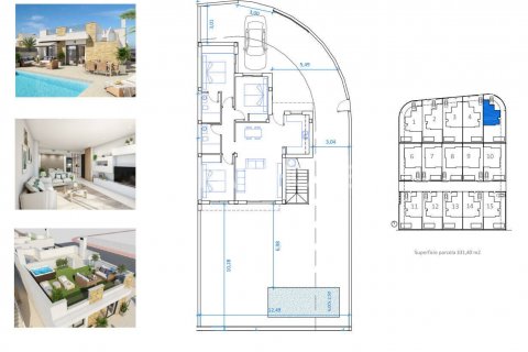 Villa for sale San Fulgencio, Alicante, Spain 3 bedrooms, 100 sq.m. No. 122458 - photo 6