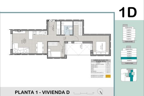 Lägenhet till salu Torrevieja, Alicante, Spanien 2 sovrum, 58 kvm. Nr. 131368 - foto 12