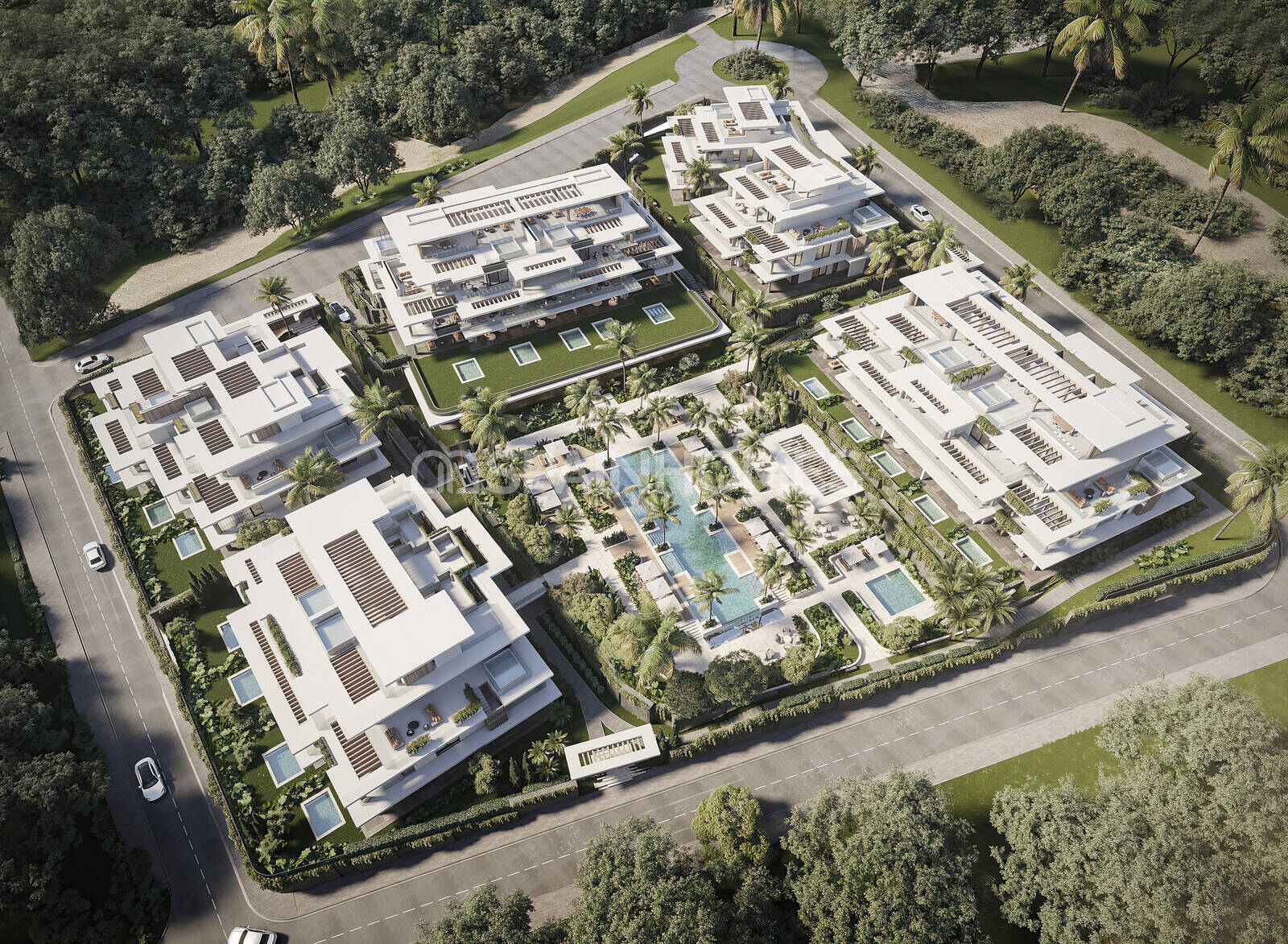 Kattohuoneisto Estepona, Malaga, Espanja 3 makuuhuonetta, 122 m2 No. 120603