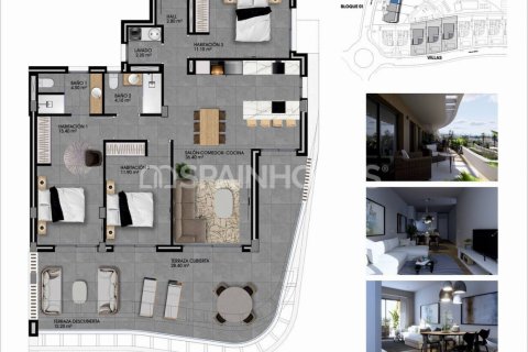 Penthäuser zum Verkauf Finestrat, Alicante, Spanien 2 Schlafzimmer, 80 m2 Nr. 120868 - Foto 9