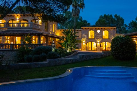 Finca myytävänä Algaida, Mallorca, Espanja, 5 makuuhuonetta, 1362 m2 No. 128222 - kuva 1