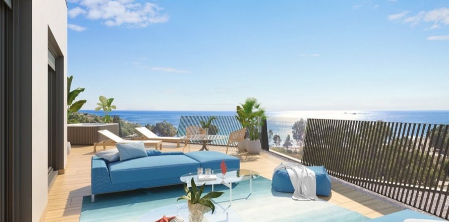 Kattohuoneisto Villajoyosa, Alicante, Espanja 3 makuuhuonetta, 137.79 m2 No. 127091