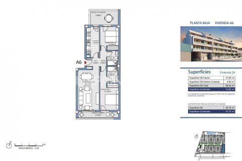 Продажа пентхауса Михас, Малага, Испания 2 спальни, 69м2 №132826 - фото 9