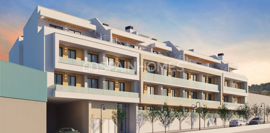 Kattohuoneisto Mijas, Malaga, Espanja 2 makuuhuonetta, 69 m2 No. 132826