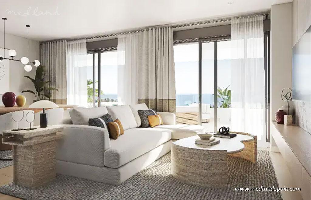 Apartament w Estepona, Malaga, Hiszpania 3 sypialnie, 147 mkw. nr 130092