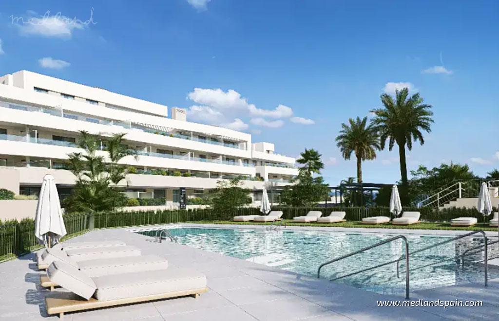 Apartament w Estepona, Malaga, Hiszpania 3 sypialnie, 147 mkw. nr 130092