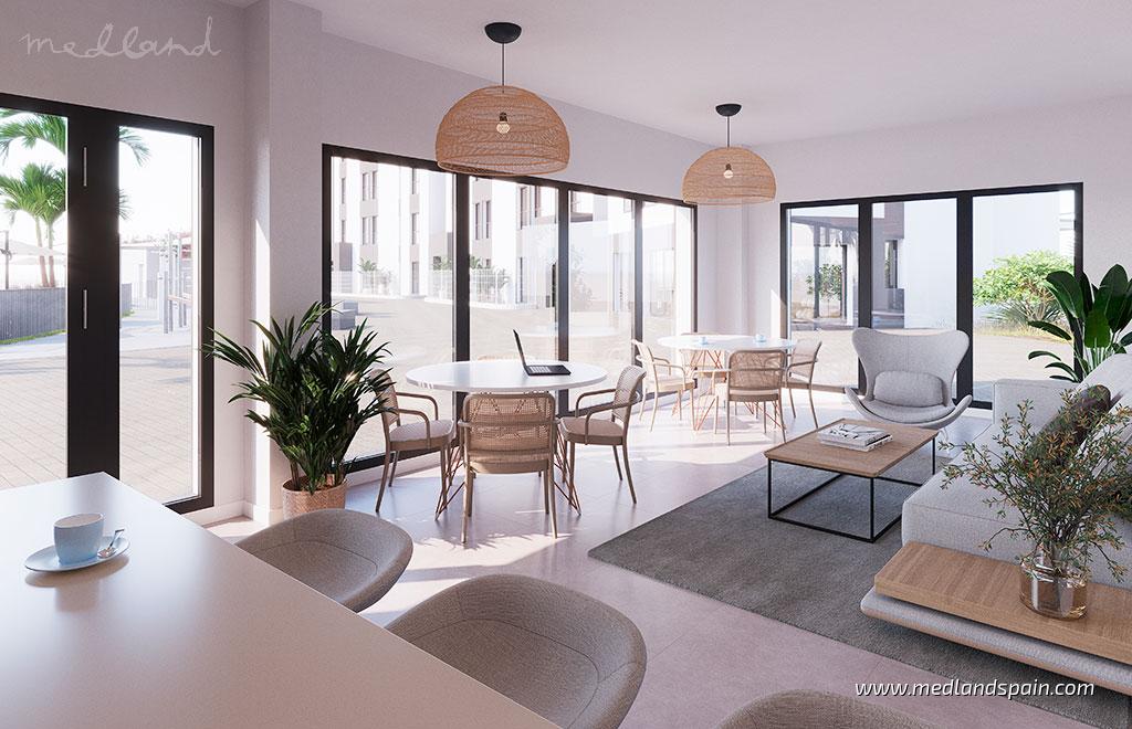 Appartamento a Mijas Costa, Malaga, Spagna 2 camere da letto, 119 mq. N° 130090