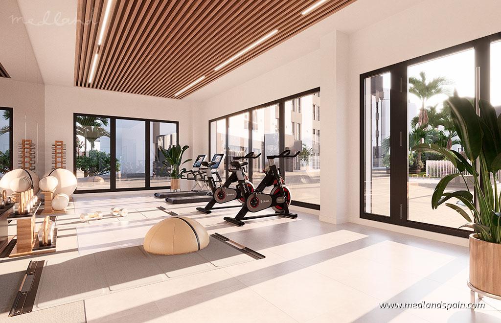 Appartamento a Mijas Costa, Malaga, Spagna 2 camere da letto, 119 mq. N° 130090