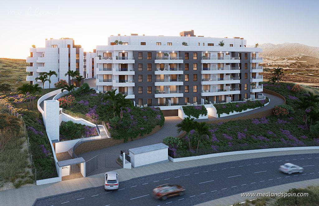 Appartamento a Mijas Costa, Malaga, Spagna 2 camere da letto, 119 mq. N° 130090