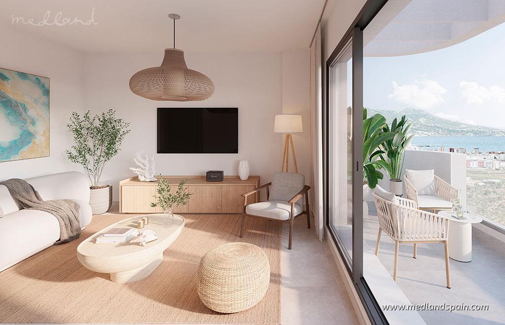 Appartamento a Mijas Costa, Malaga, Spagna 2 camere da letto, 119 mq. N° 130090