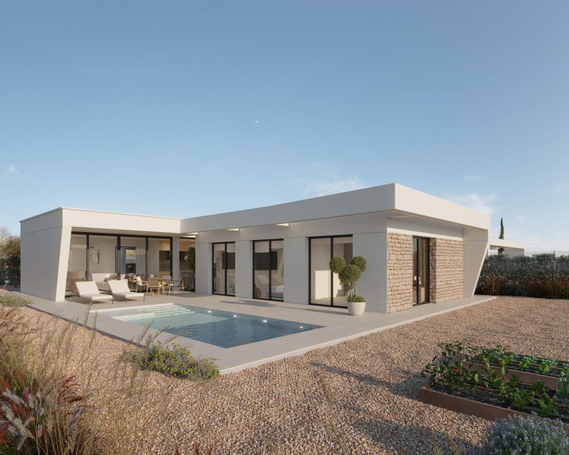 Villa in Fuente Alamo, Murcia, Spanien 3 Schlafzimmer, 146 m2 Nr. 128482