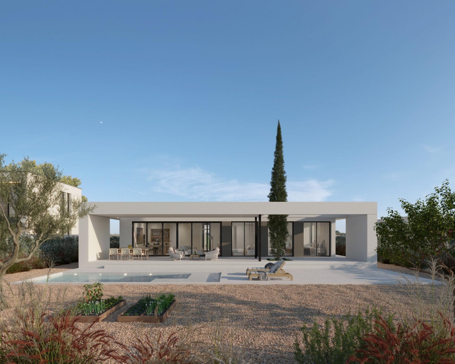 Villa a Fuente Alamo, Murcia, Spagna 3 camere da letto, 146 mq. N° 128481