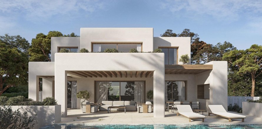 Villa Benissa, Alicante, Espagne 4 chambres, 535 m2 No. 130571