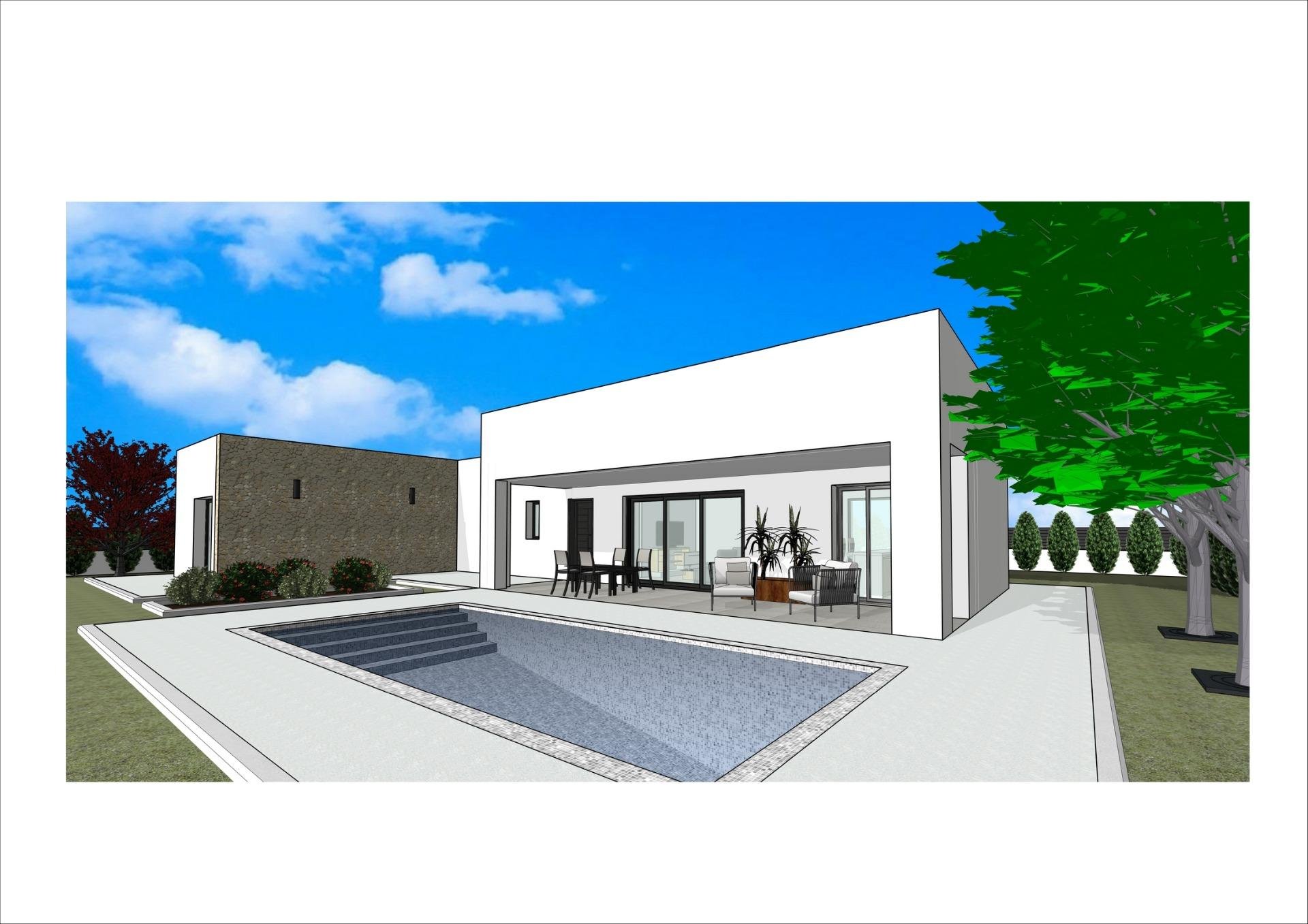 Villa a La Romana, Alicante, Spagna 3 camere da letto, 146 mq. N° 128422