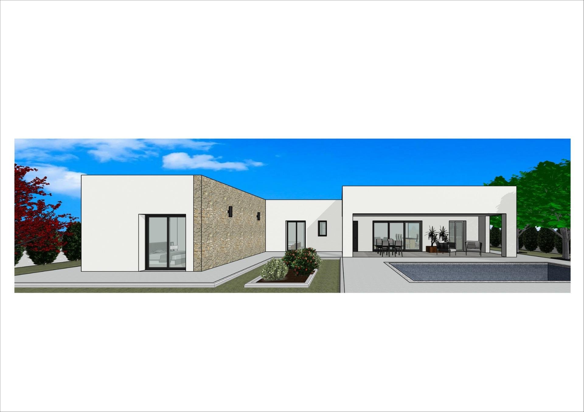 Villa a La Romana, Alicante, Spagna 3 camere da letto, 146 mq. N° 128422