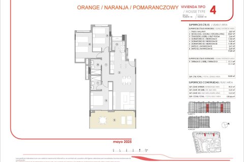 Apartamento en venta Punta Prima, Alicante, España 3 dormitorios, 87 m2 No. 128425 - foto 15