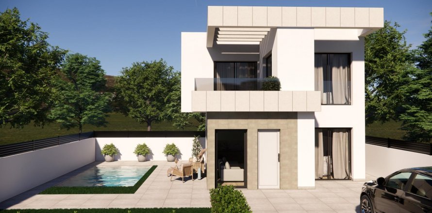 Villa La Herrada, Alicante, Spanien 3 sovrum, 106 kvm. Nr. 128423