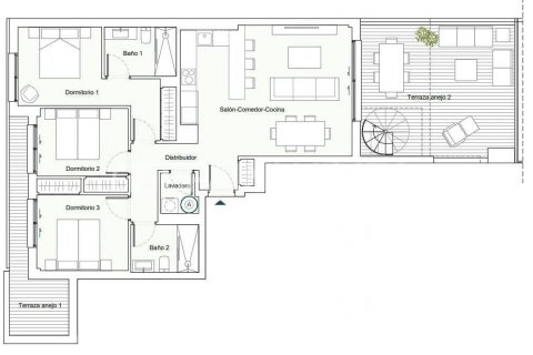 Продажа квартиры в Эстепона, Малага, Испания 2 спальни, 85м2 №124673 - фото 18