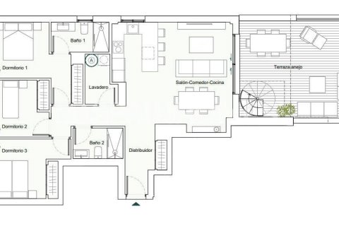 Продажа квартиры в Эстепона, Малага, Испания 2 спальни, 85м2 №124673 - фото 22