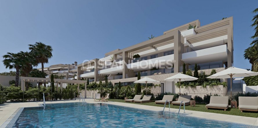 Квартира в Эстепона, Малага, Испания 2 спальни, 95м2 №124672