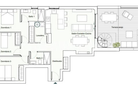 Продажа квартиры в Эстепона, Малага, Испания 2 спальни, 95м2 №124672 - фото 22