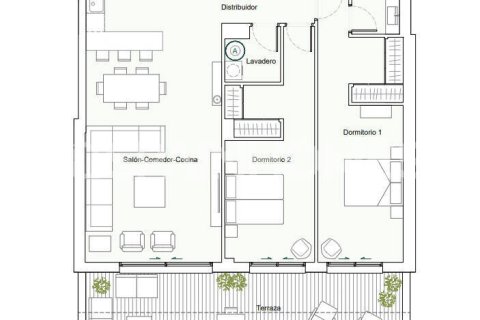 Dzīvoklis pārdošanā Estepona, Malaga, Spānijā 2 istabas, 95 m2 Nr. 124672 - attēls 21