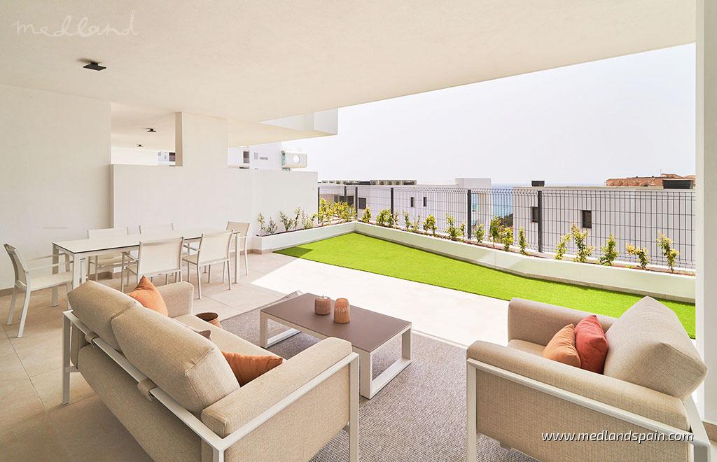 Lägenhet i Fuengirola, Malaga, Spanien 2 sovrum, 84 kvm. Nr. 120191