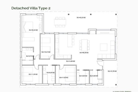 Villa till salu Penaguila, Alicante, Spanien 4 sovrum, 155 kvm. Nr. 131418 - foto 11
