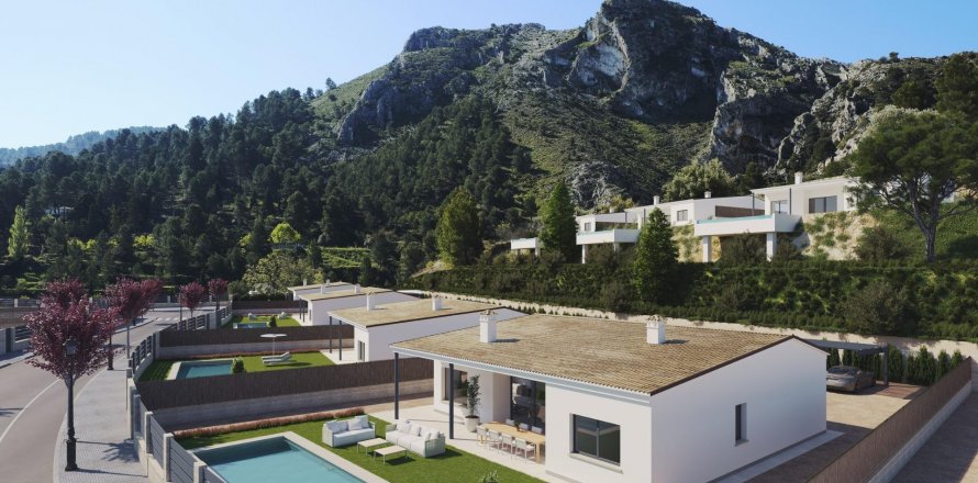 Villa Penaguila, Alicante, Spanien 4 sovrum, 155 kvm. Nr. 131418