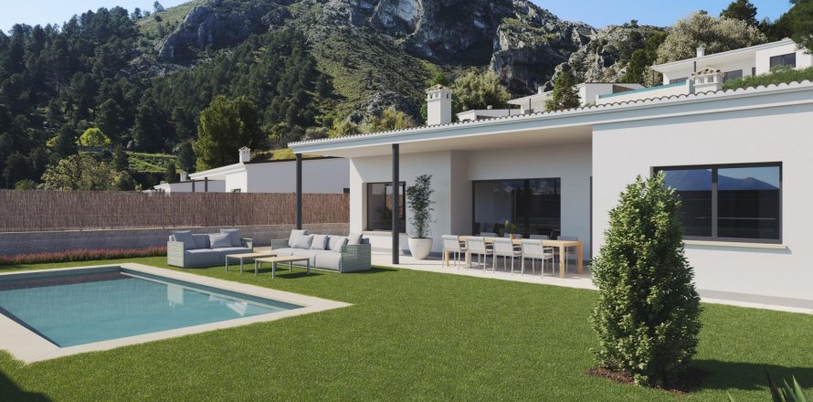Villa Penaguila, Alicante, Spanien 3 sovrum, 130 kvm. Nr. 131417