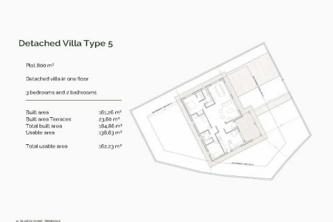 Villa for sale Penaguila, Alicante, Spain 3 bedrooms, 161 sq.m. No. 131415 - photo 10