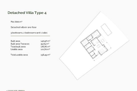 Villa pārdošanā Penaguila, Alicante, Spānijā 3 istabas, 140 m2 Nr. 131416 - attēls 10