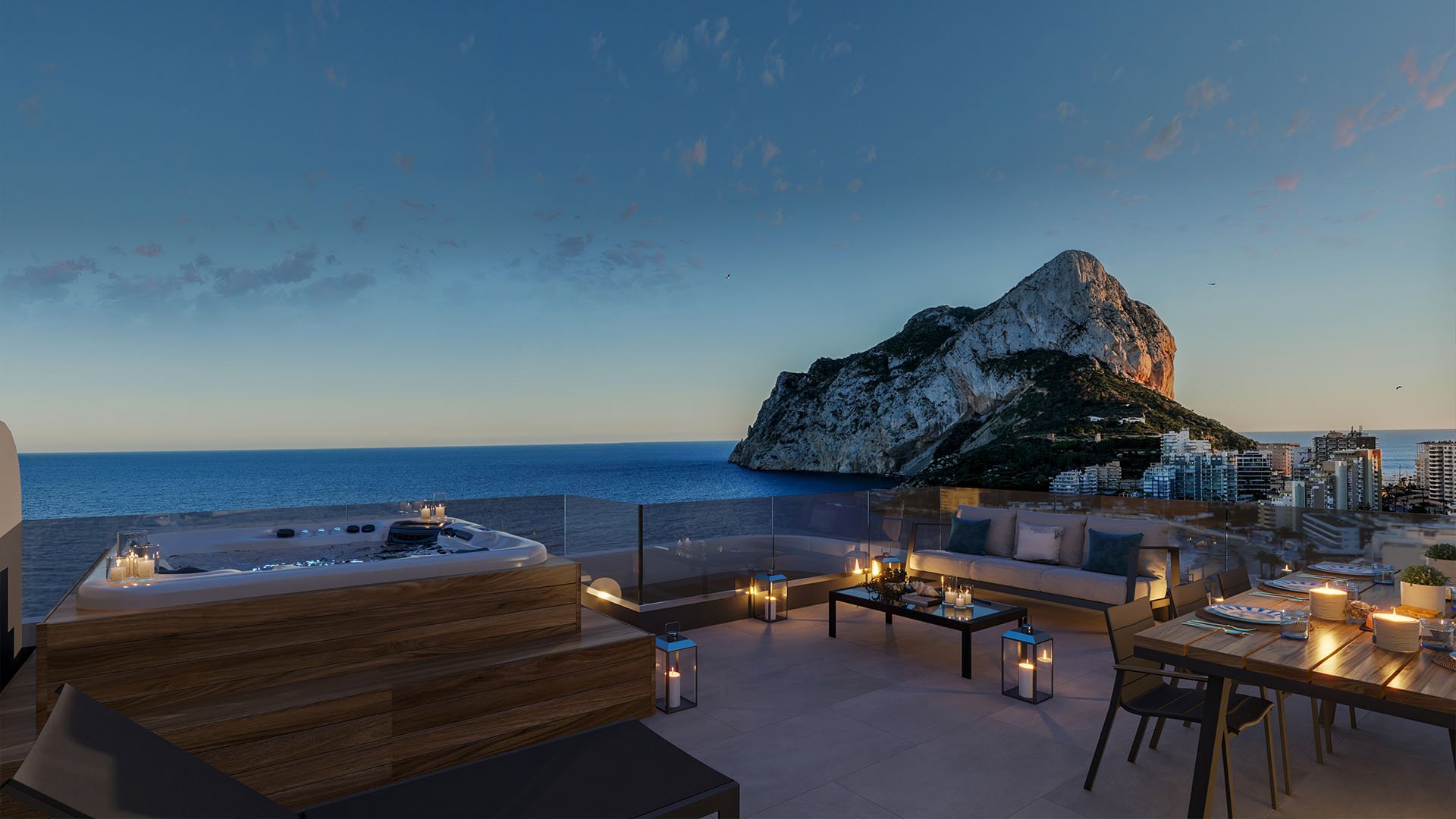 Apartment à Calpe, Alicante, Espagne 2 chambres, 114 m2 No. 130805